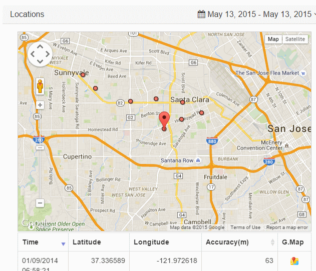Location History